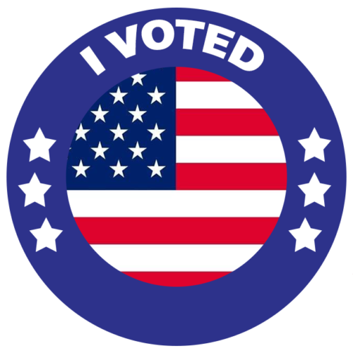 I Voted Sticker PNG, 2020 The US Presidential Elections – NYCDesign.co ...