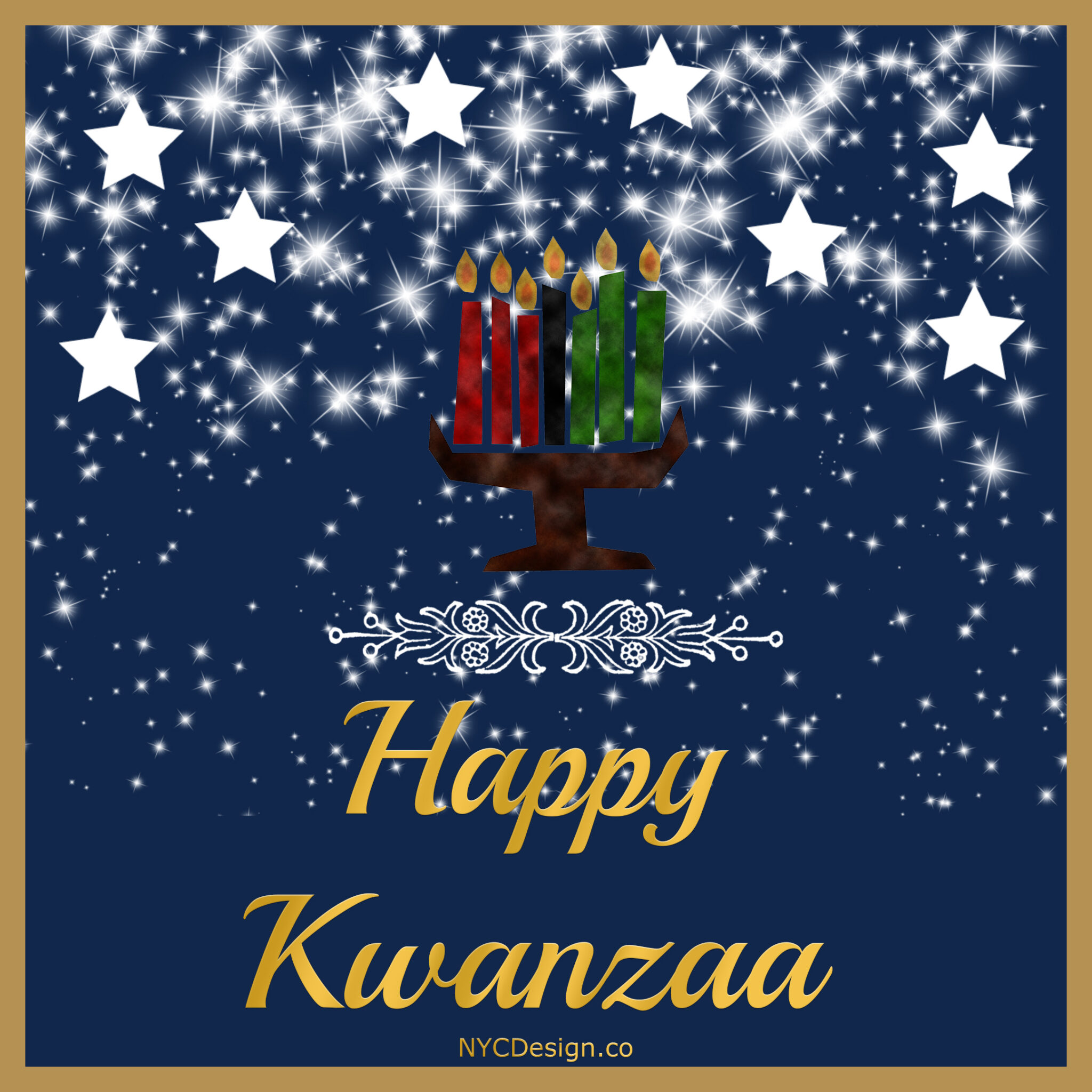 Happy Kwanzaa Cards, Free, Printable NYCDesign.co Calendars