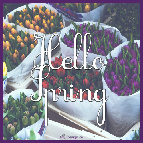 Hello Spring Images, Captions & Quotes – NYCDesign.co: Printable Things