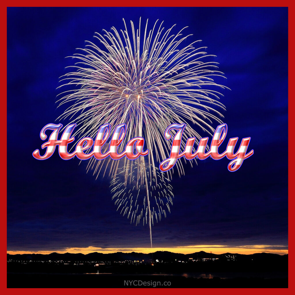 Hello July Challenge Hello July Images for Instagram and Facebook – NYCDesign.co: Printable ...