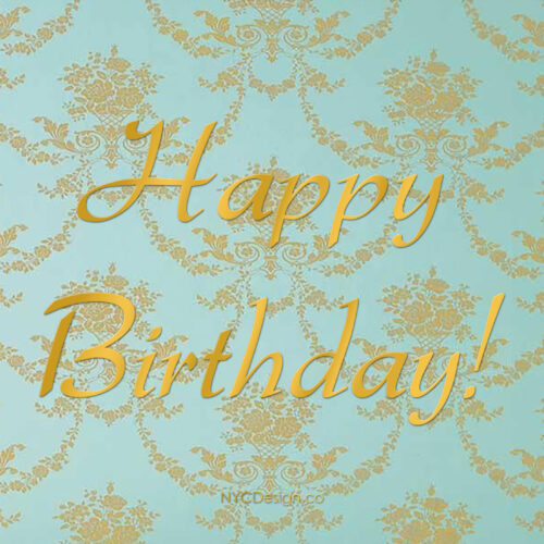 Happy Birthday Cards – Calligraphy, Printable, Pack 3 – NYCDesign.co ...
