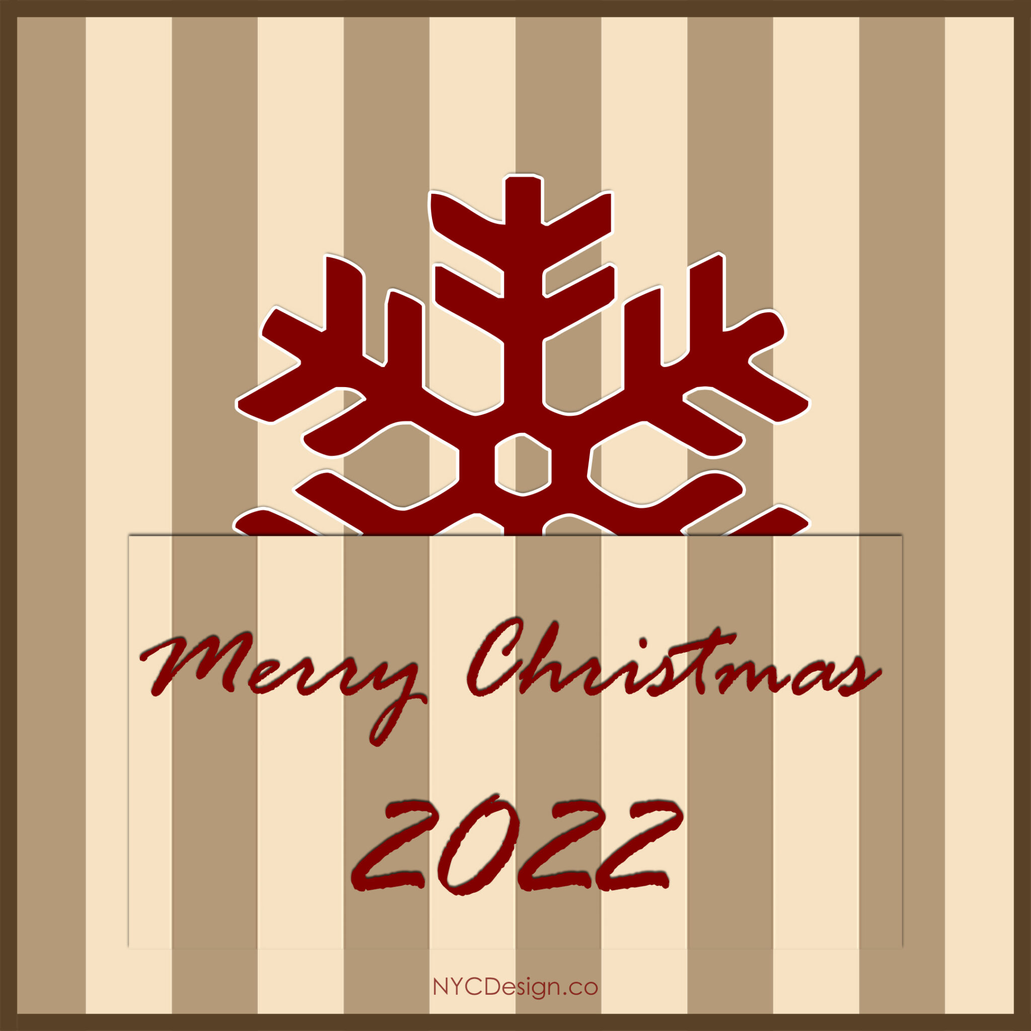 Christmas Card 2022, Merry Christmas Card, Free Printable – Big Red