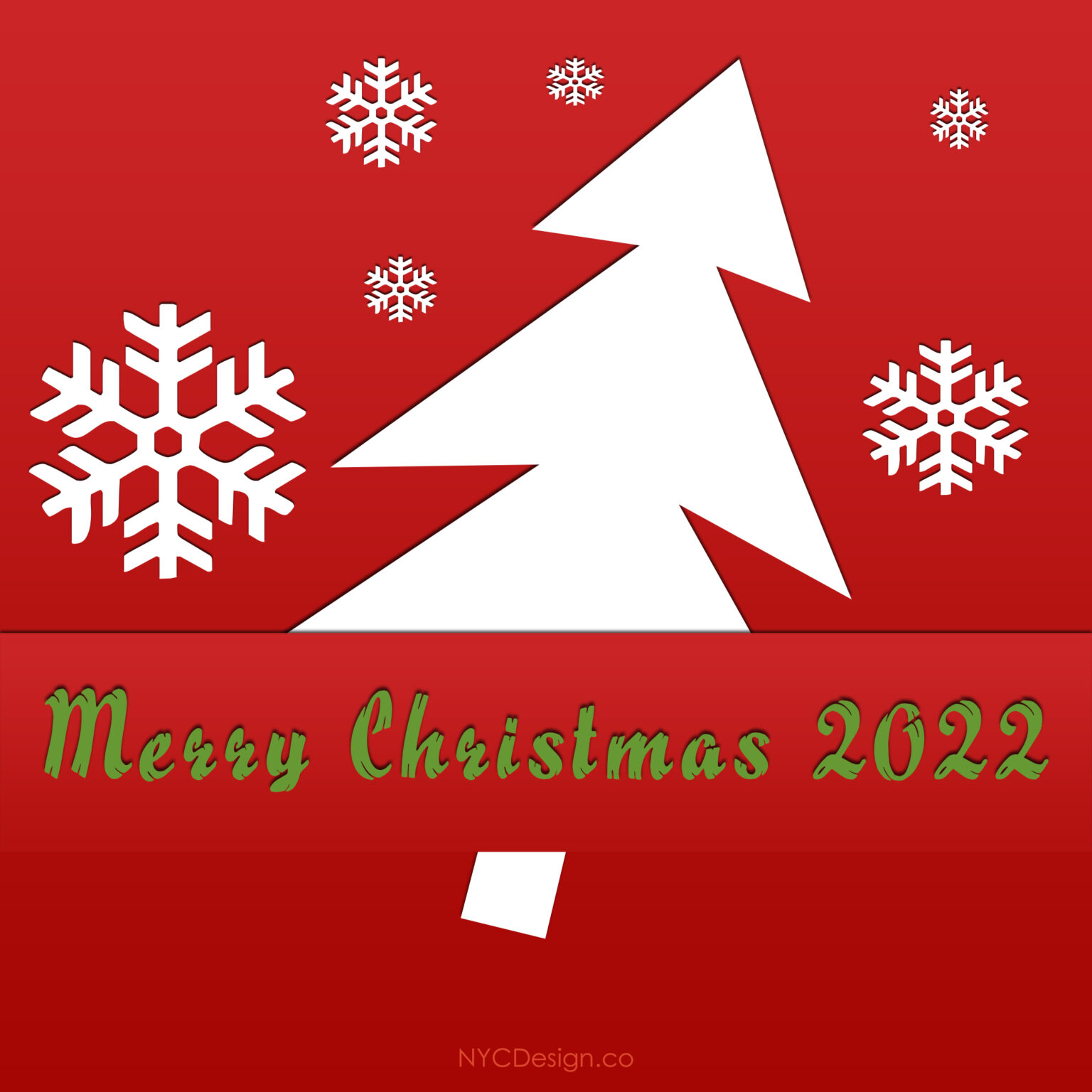 Christmas Card 2022, Merry Christmas Card, Free Printable - Paper ...