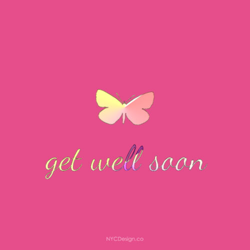 Get Well Cards, Free, Printable: Pink, Blue – NYCDesign.co: Printable ...